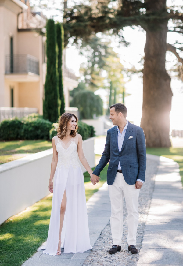 Элегантная свадьба на озере Комо