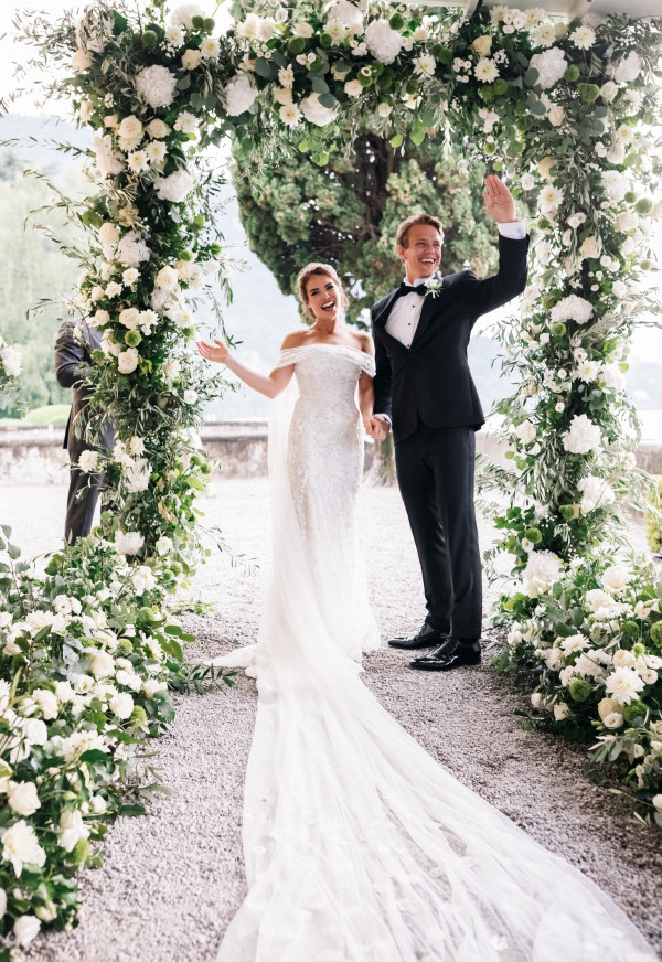 Итальянская свадьба австралийки Николы и норвежца Йохана