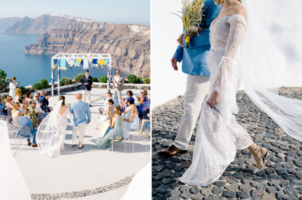 Свадебный уикэнд на острове Санторини