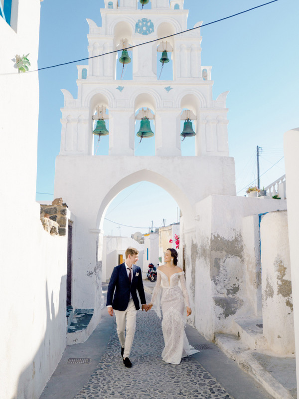 Свадебный уикэнд на острове Санторини