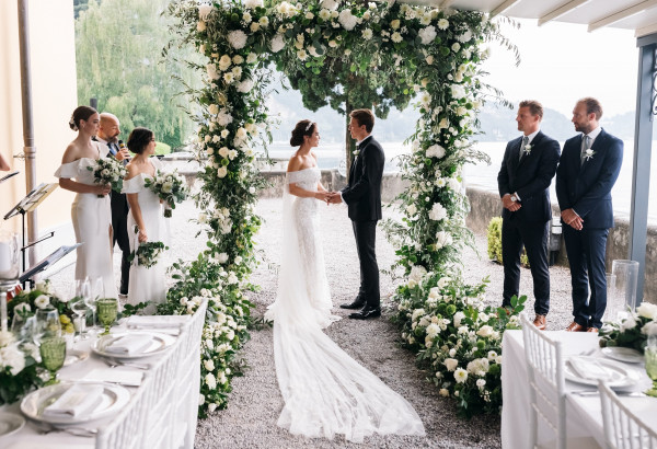 Итальянская свадьба австралийки Николы и норвежца Йохана