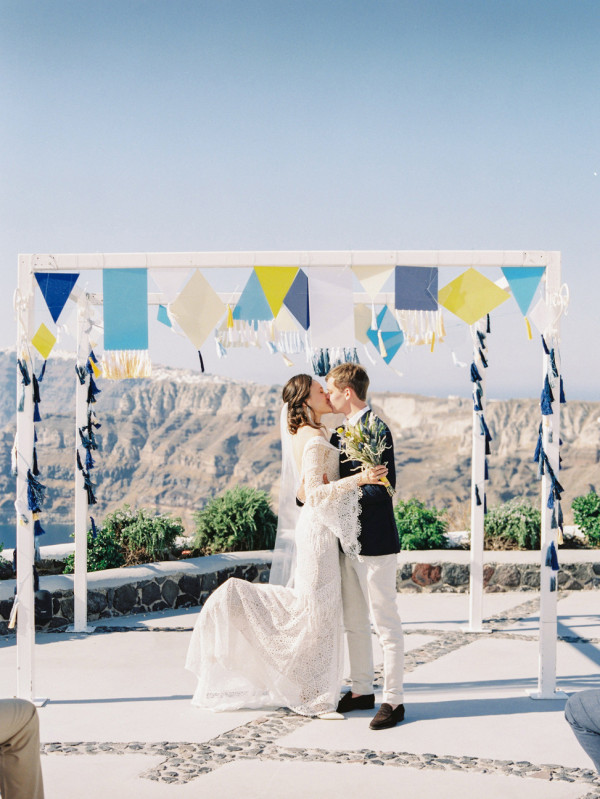 Свадебный уикэнд на острове Санторини