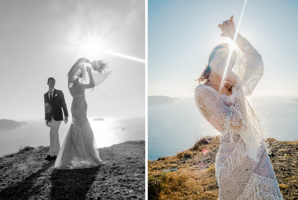 Свадебный уикэнд на острове Санторини