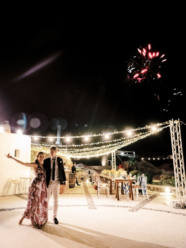 Свадебный уикэнд на острове Санторини