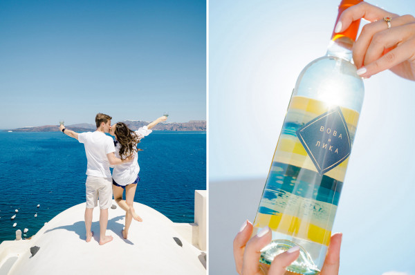 Свадебный уикэнд на острове Санторини