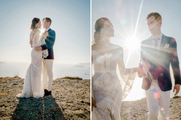 Свадебный уикэнд на острове Санторини