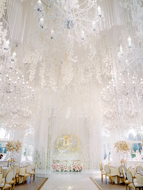 Белоснежная свадьба на берегу озера