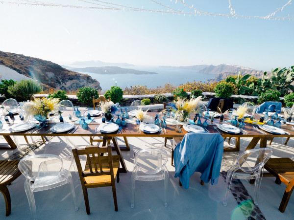 Свадебный уикэнд на острове Санторини