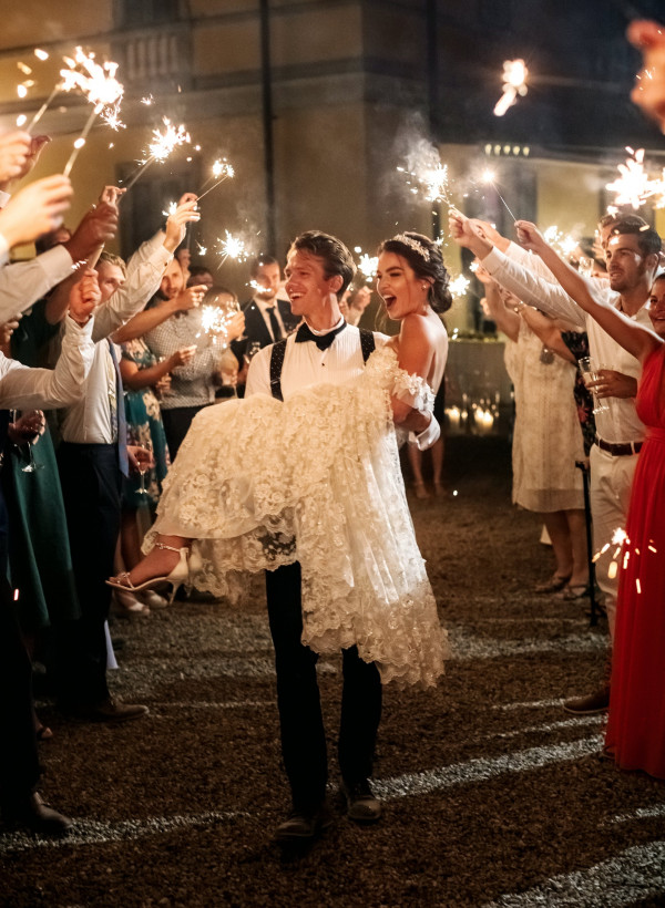 Итальянская свадьба австралийки Николы и норвежца Йохана