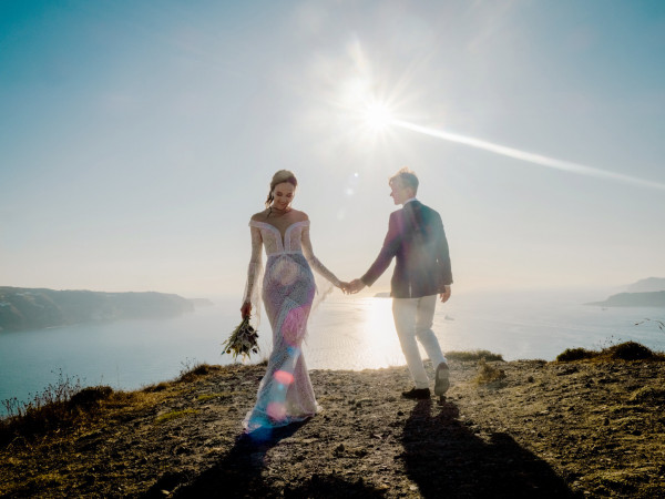 Свадебный уикэнд на острове Санторини