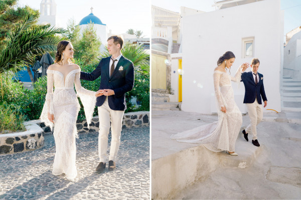 Свадебный уикэнд на острове Санторини