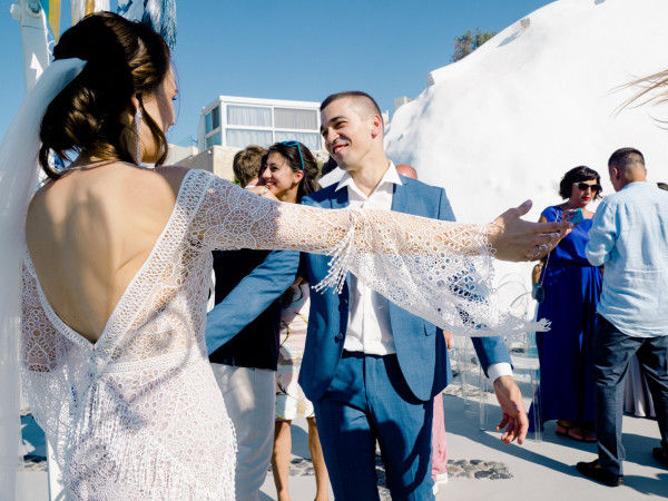 Свадебный уикэнд на острове Санторини