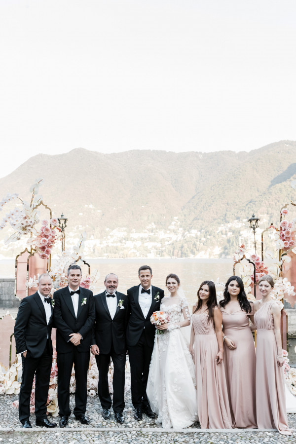 Элегантная свадьба на озере Комо