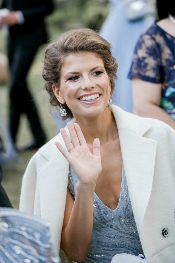 Летняя свадьба среди сосен