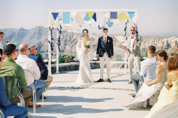 Свадебный уикэнд на острове Санторини