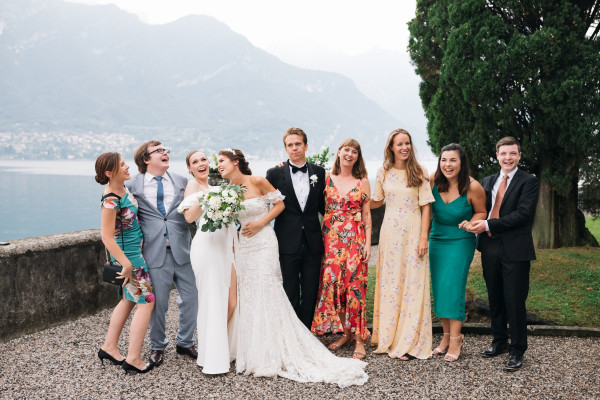 Итальянская свадьба австралийки Николы и норвежца Йохана