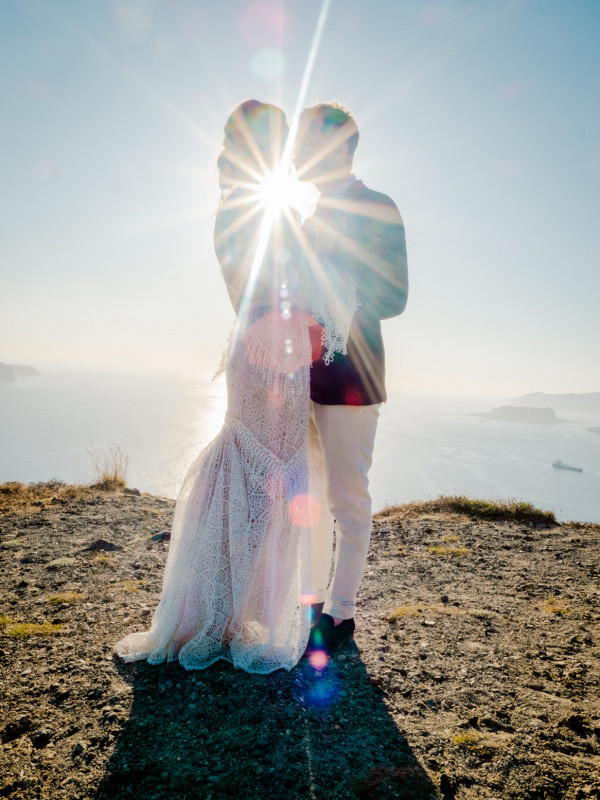 Свадебный уикэнд на острове Санторини