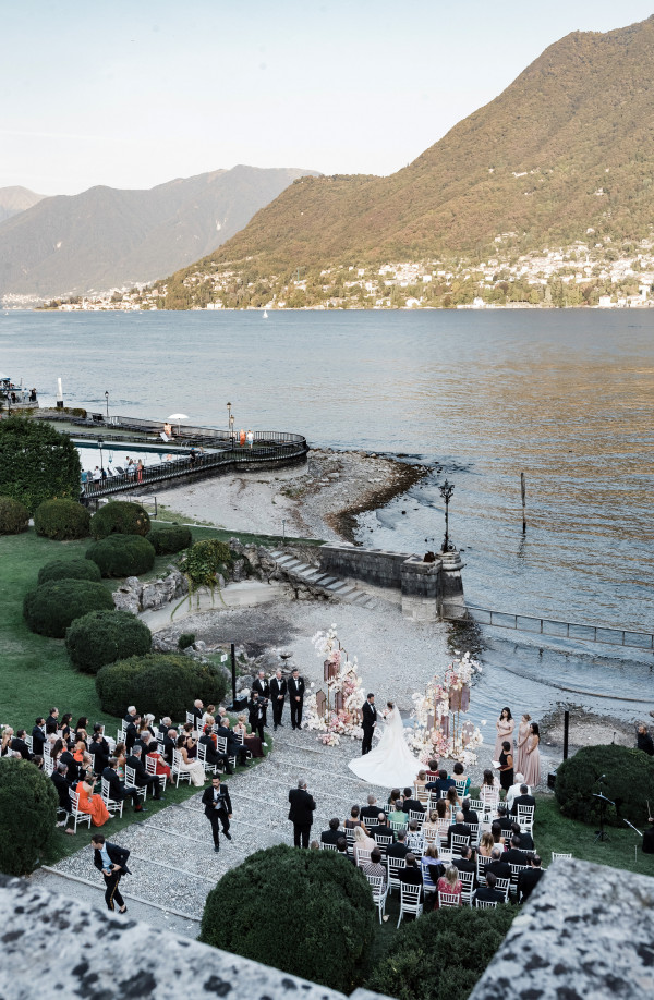 Элегантная свадьба на озере Комо