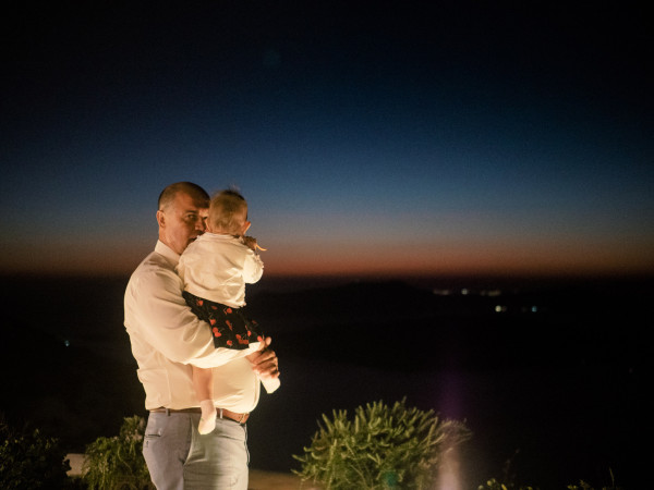 Свадебный уикэнд на острове Санторини