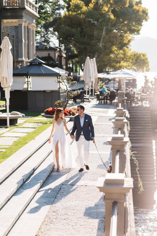 Элегантная свадьба на озере Комо