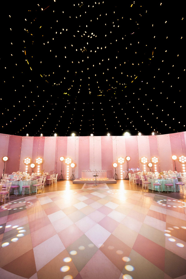 Свадьба в стиле цирка 1930-х годов