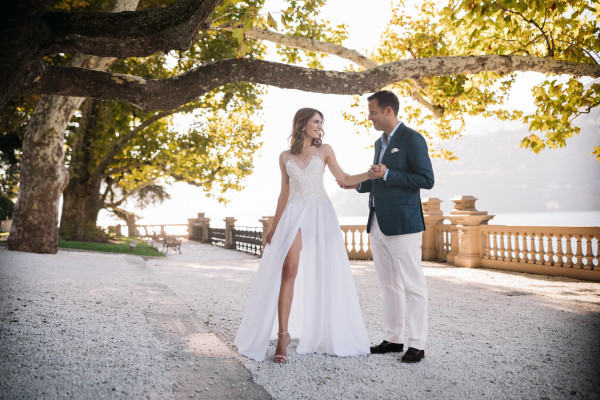 Элегантная свадьба на озере Комо