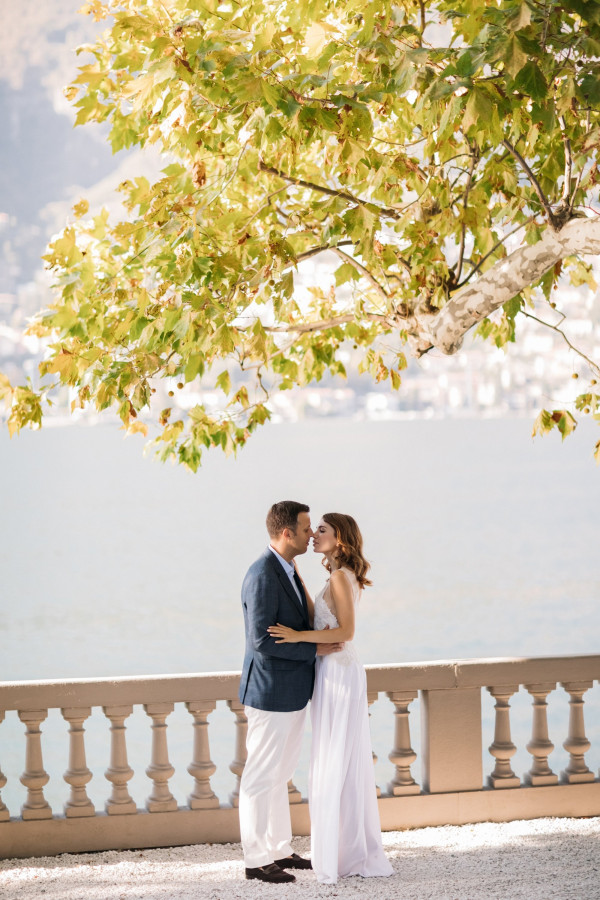 Элегантная свадьба на озере Комо