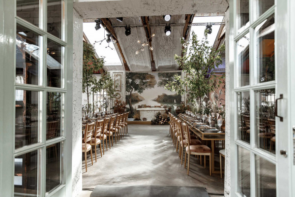 Осенняя свадьба в золотисто-пепельных оттенках