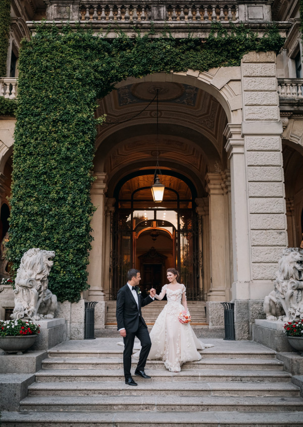 Элегантная свадьба на озере Комо