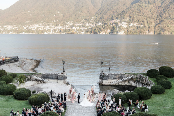 Элегантная свадьба на озере Комо
