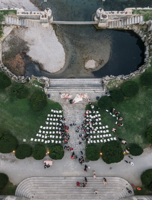 Элегантная свадьба на озере Комо