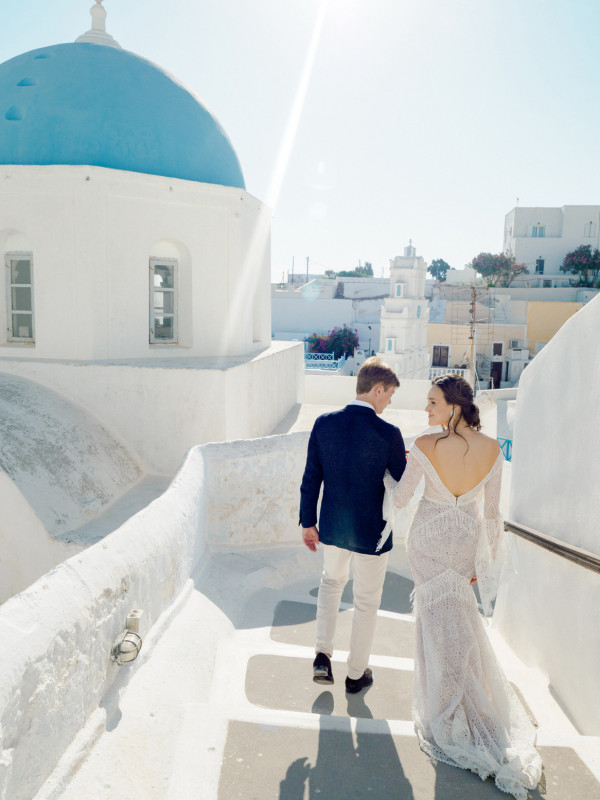 Свадебный уикэнд на острове Санторини