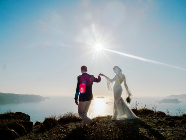 Свадебный уикэнд на острове Санторини