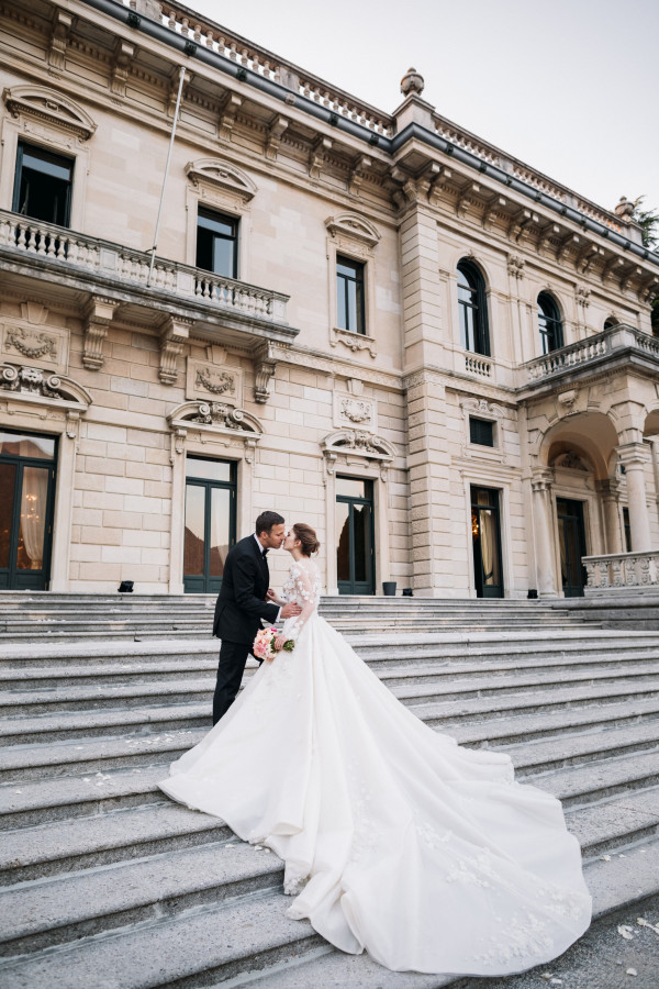 Элегантная свадьба на озере Комо