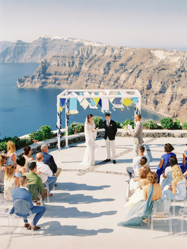 Свадебный уикэнд на острове Санторини