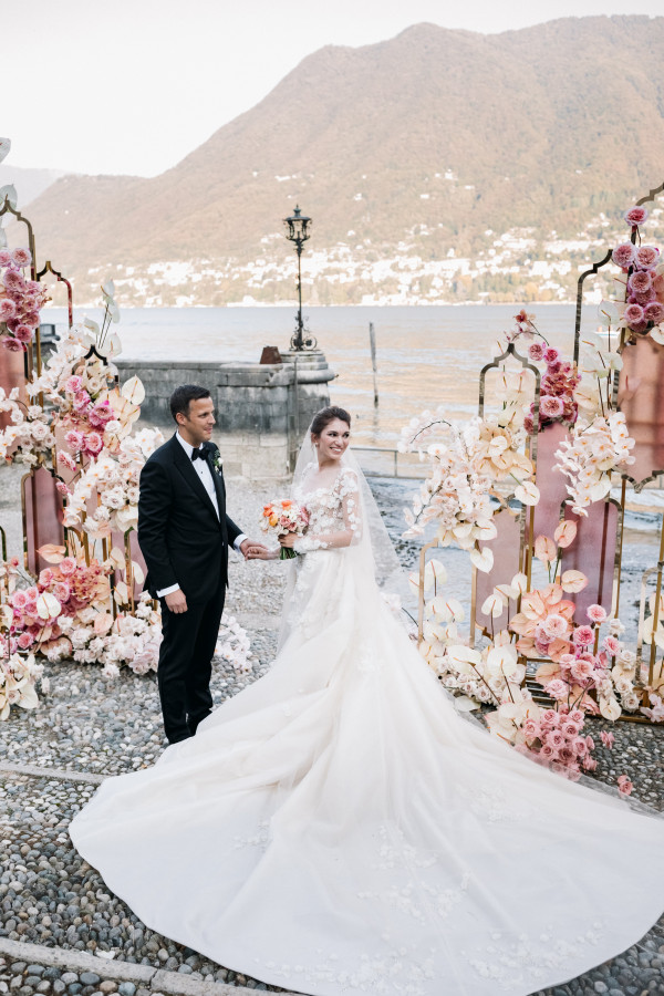 Элегантная свадьба на озере Комо