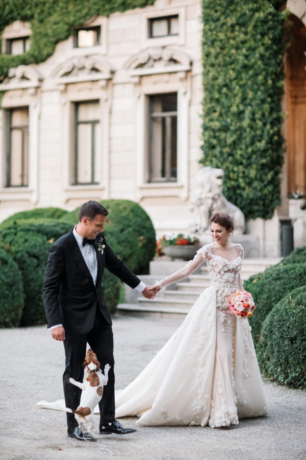 Элегантная свадьба на озере Комо