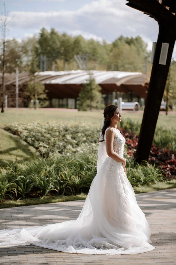 Осенняя свадьба в золотисто-пепельных оттенках