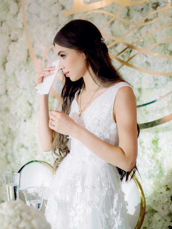 Белоснежная свадьба на берегу озера