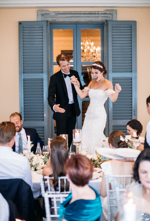 Итальянская свадьба австралийки Николы и норвежца Йохана