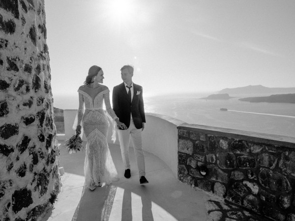 Свадебный уикэнд на острове Санторини