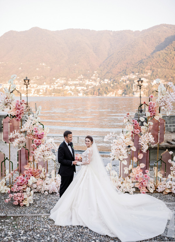 Элегантная свадьба на озере Комо