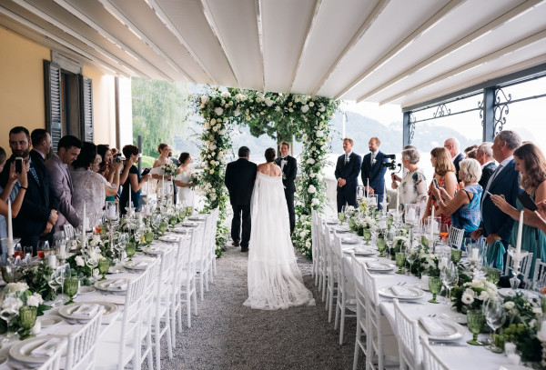 Итальянская свадьба австралийки Николы и норвежца Йохана