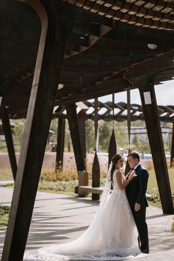 Осенняя свадьба в золотисто-пепельных оттенках