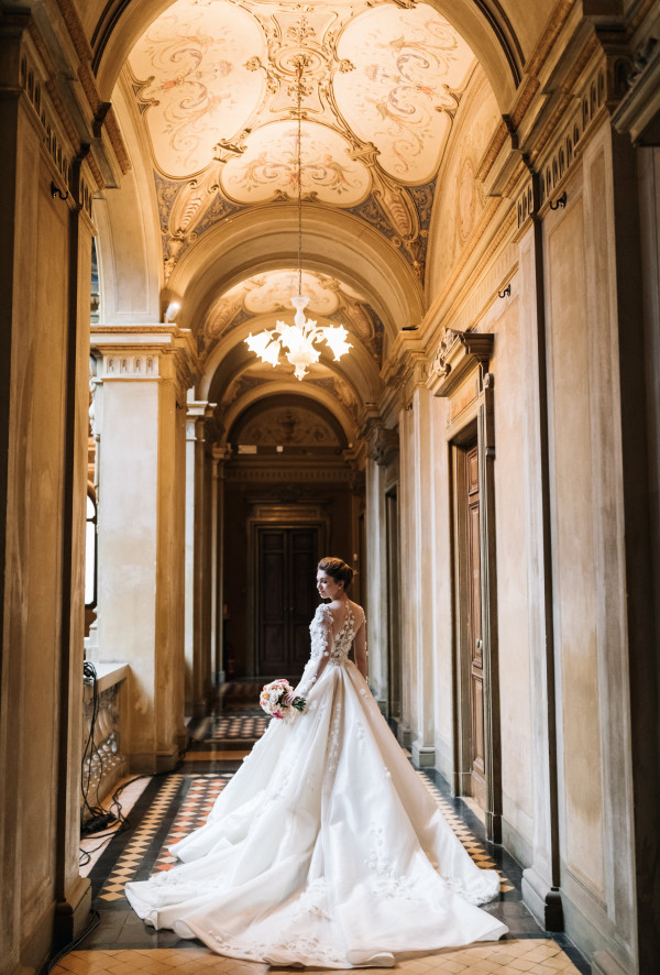 Элегантная свадьба на озере Комо