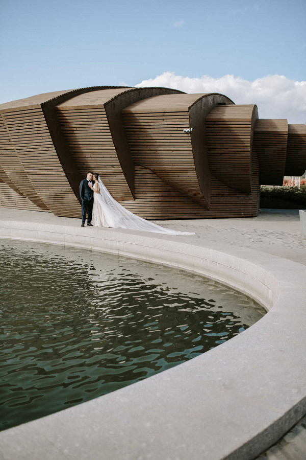 Осенняя свадьба в золотисто-пепельных оттенках