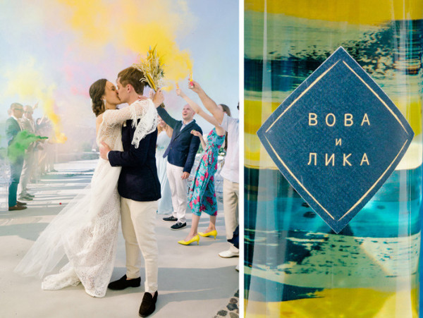 Свадебный уикэнд на острове Санторини