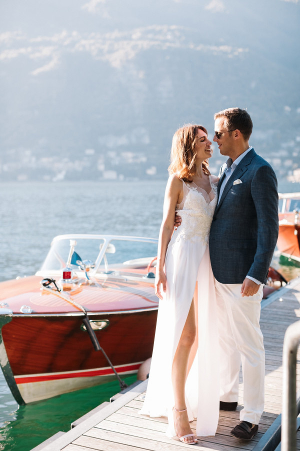 Элегантная свадьба на озере Комо