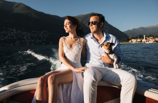 Элегантная свадьба на озере Комо