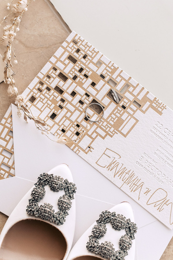 Оформление свадьбы в золотых оттенках: 6 идей